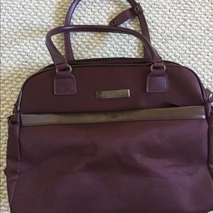 Large purple bag